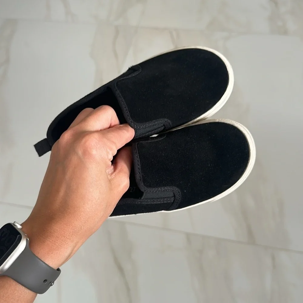 Zara velour shoes